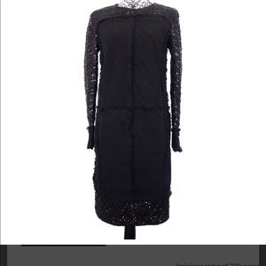 Chanel Tweed Sequin Dress Size 40 100% Authentic … - image 1